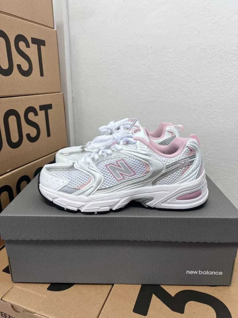 Кроссовки New balance 530 silver pink / Нью Беленс 530 серые розовые  36 37 38 39 40 — фото 3