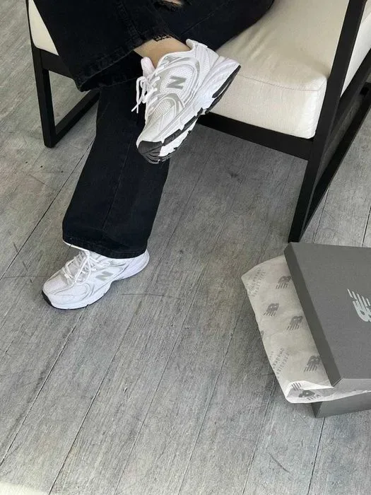 Кроссовки New Balance 530 White Silver/Кросівки NB /Жіночі Нью Беланс — фото 2