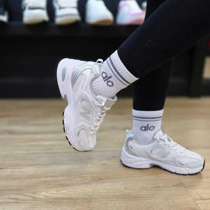Кроссовки New Balance 530 White Silver/Кросівки NB /Жіночі Нью Беланс — фото 4