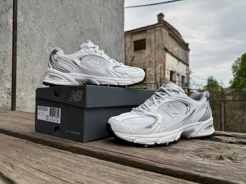 Кроссовки New Balance 530 White Silver/Кросівки NB /Жіночі Нью Беланс — фото 6