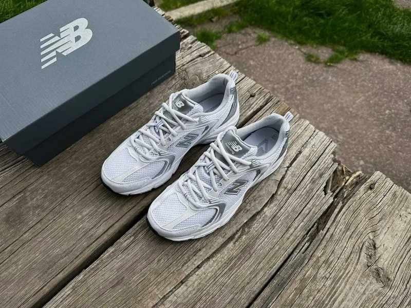 Кроссовки New Balance 530 White Silver/Кросівки NB /Жіночі Нью Беланс — фото 7