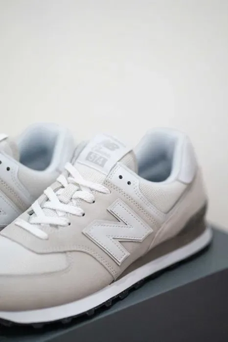 Кроссовки New Balance 574 ML574EVW бежевые Оригинал размеры 36 по 46.5 — фото 7