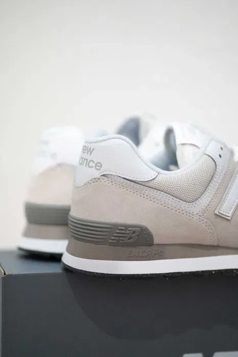 Кроссовки New Balance 574 ML574EVW бежевые Оригинал размеры 36 по 46.5 — фото 8