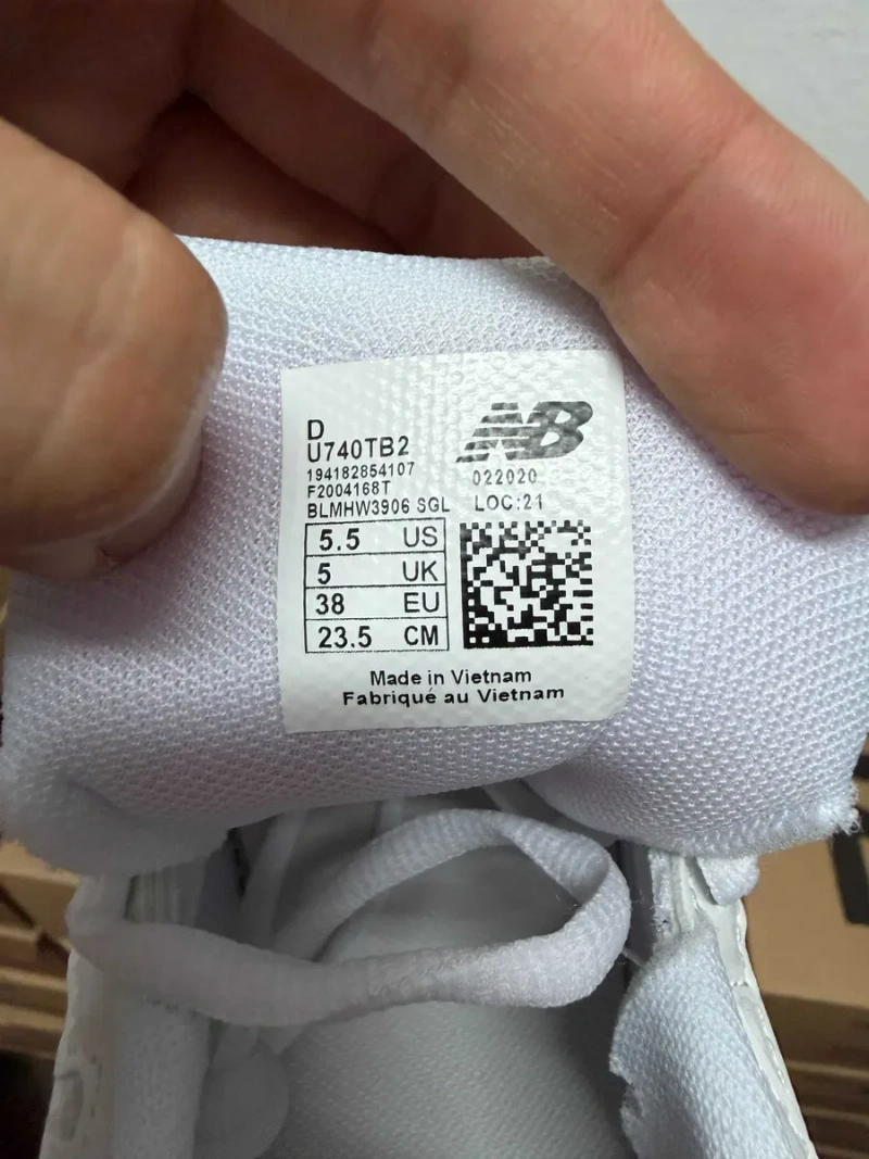 Кроссовки New balance 740 White / Нью Беленс 740 белые 36 37 38 39 40 — фото 4