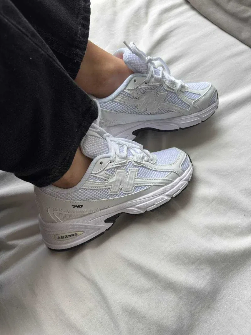 Кроссовки New balance 740 White / Нью Беленс 740 белые 36 37 38 39 40 — фото 5