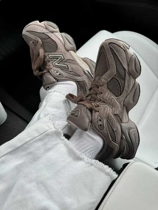 Кроссовки New Balance 9060 Beige Brown/NB Кросівки Жіночі НьюБеланс — фото 5