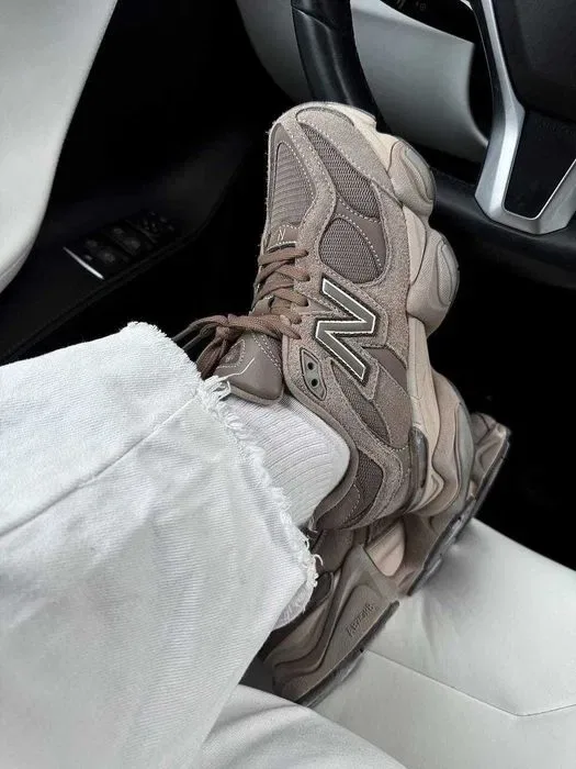 Кроссовки New Balance 9060 Beige Brown/NB Кросівки Жіночі НьюБеланс — фото 7