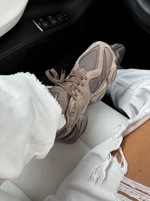 Кроссовки New Balance 9060 Beige Brown/NB Кросівки Жіночі НьюБеланс — фото 8