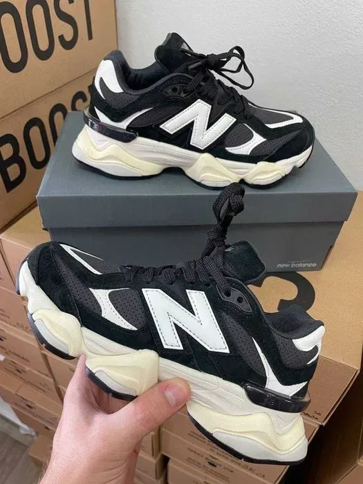 Кроссовки New Balance 9060 black / Нью Беленс 9060 черные 38 39 40 — фото 4
