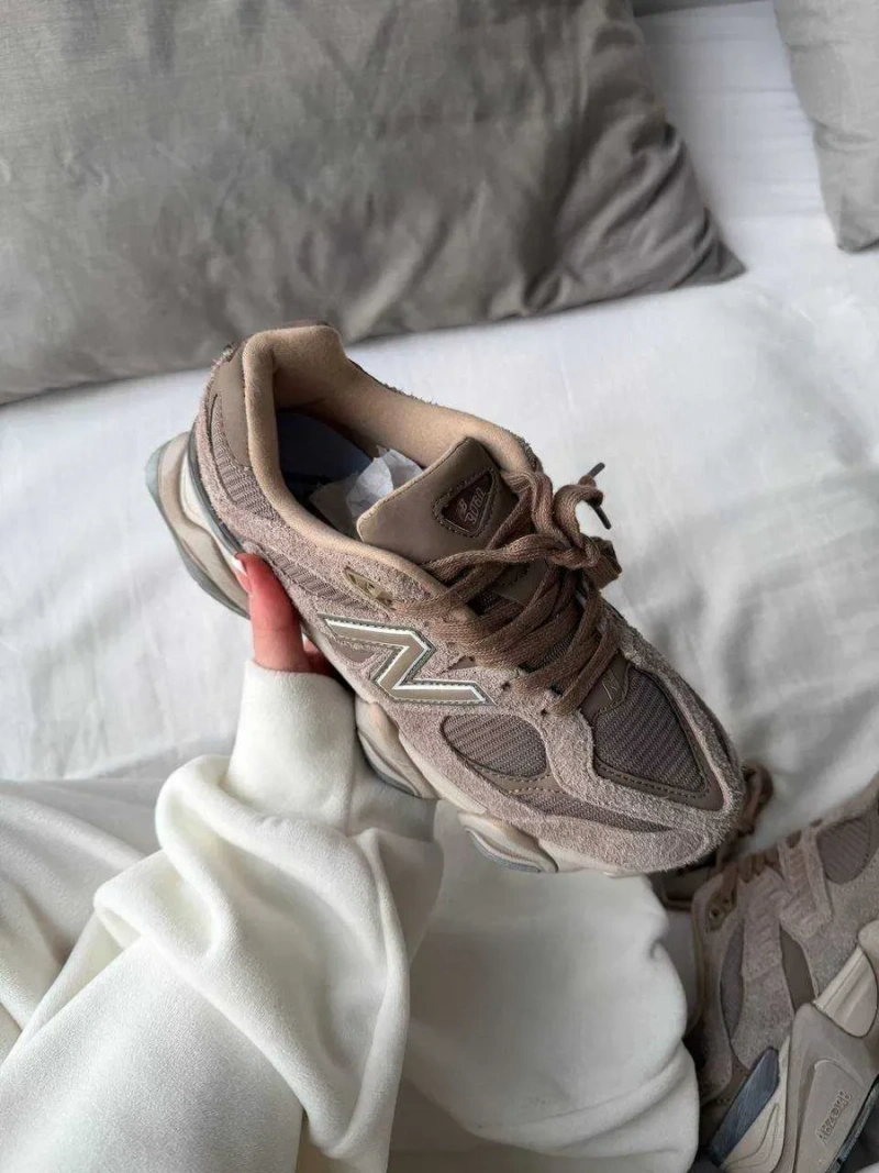 Кроссовки New Balance 9060 brown / Нью Беленс коричневые 38 39 40 41 — фото 2