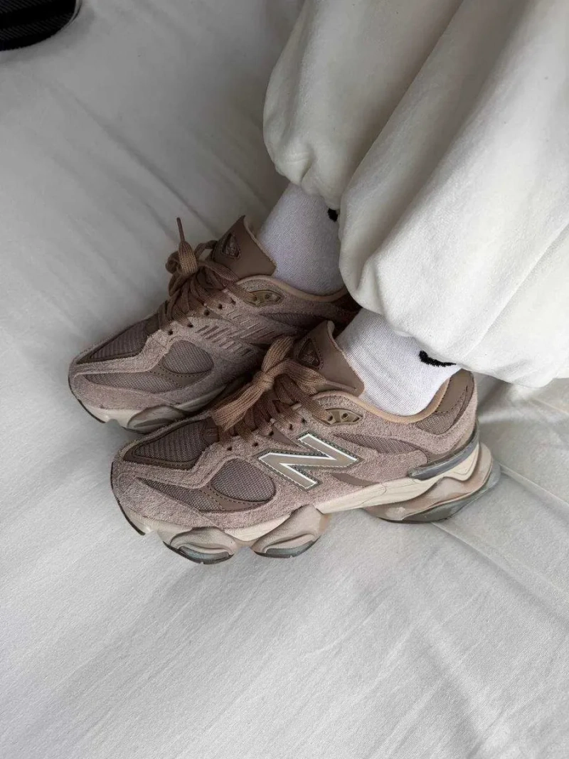 Кроссовки New Balance 9060 brown / Нью Беленс коричневые 38 39 40 41 — фото 4