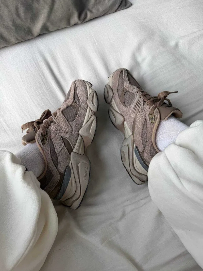 Кроссовки New Balance 9060 brown / Нью Беленс коричневые 38 39 40 41 — фото 5