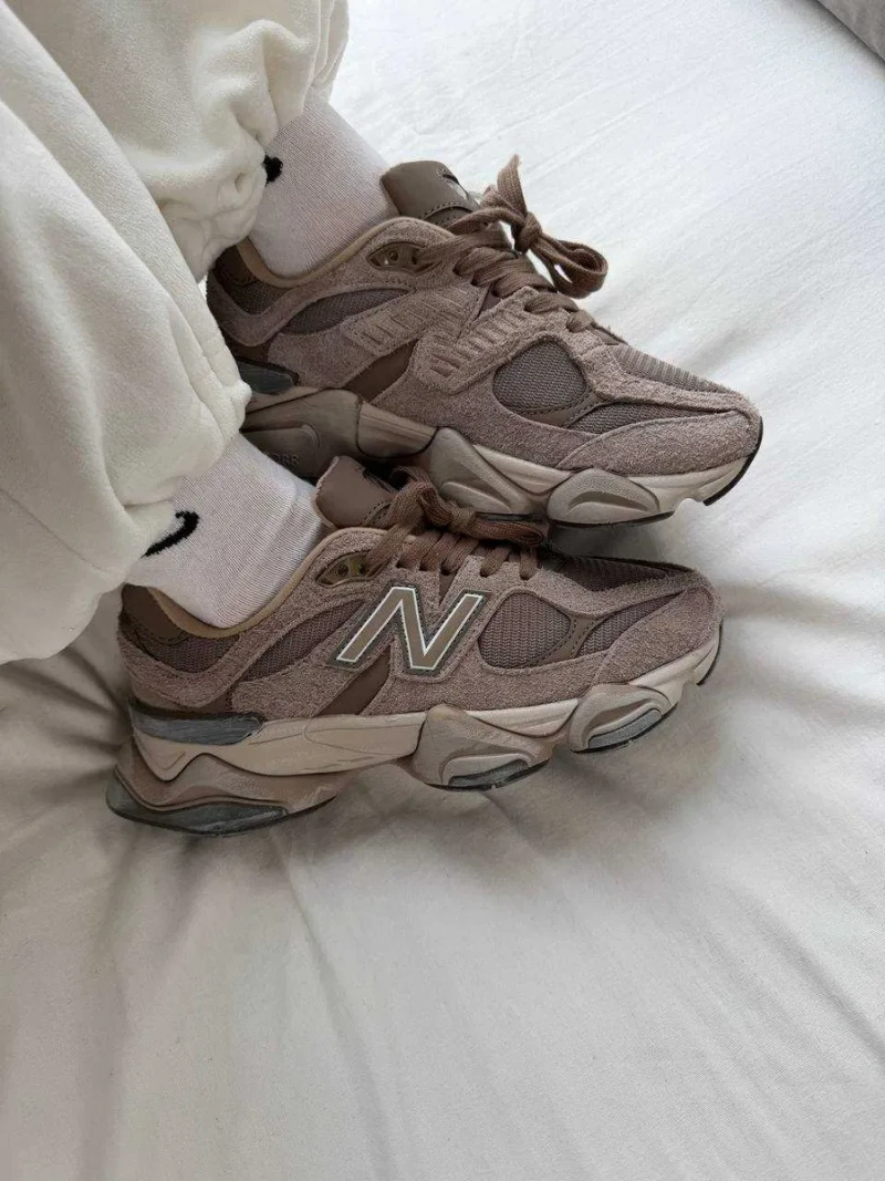 Кроссовки New Balance 9060 brown / Нью Беленс коричневые 38 39 40 41 — фото 6
