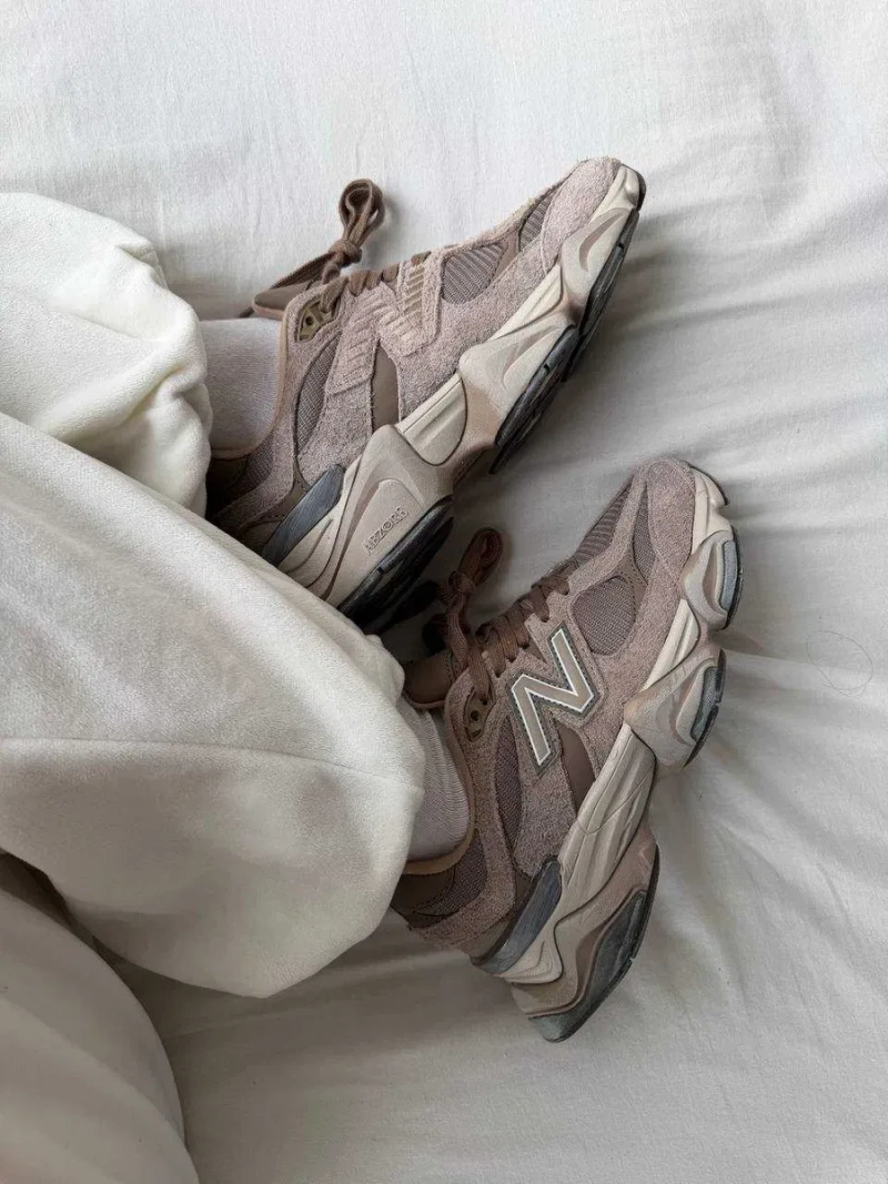 Кроссовки New Balance 9060 brown / Нью Беленс коричневые 38 39 40 41 — фото 7