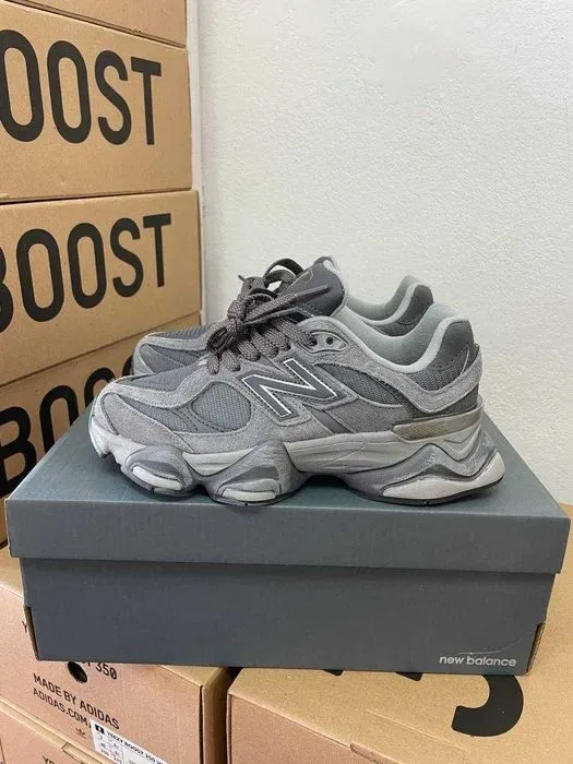 Кроссовки New Balance 9060 grey / Нью Беленс 9060 серые 37 38 39 40 41 42 43 — фото 3