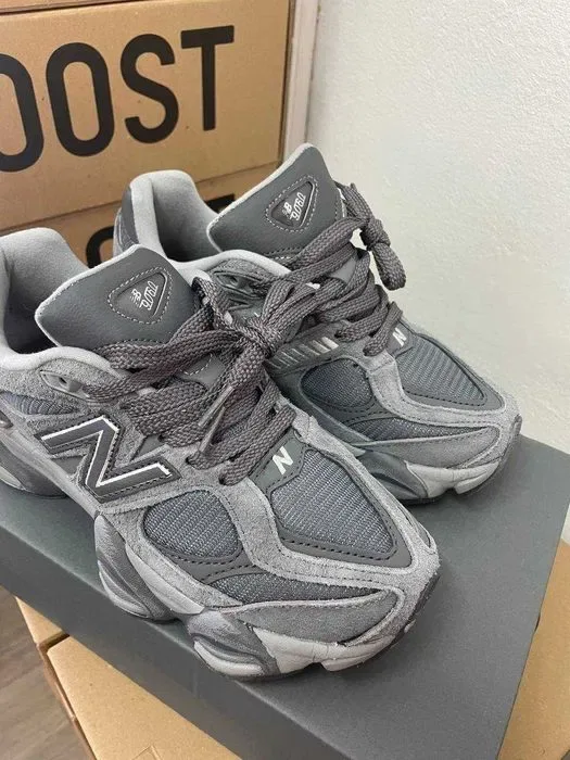 Кроссовки New Balance 9060 grey / Нью Беленс 9060 серые 37 38 39 40 41 42 43 — фото 4
