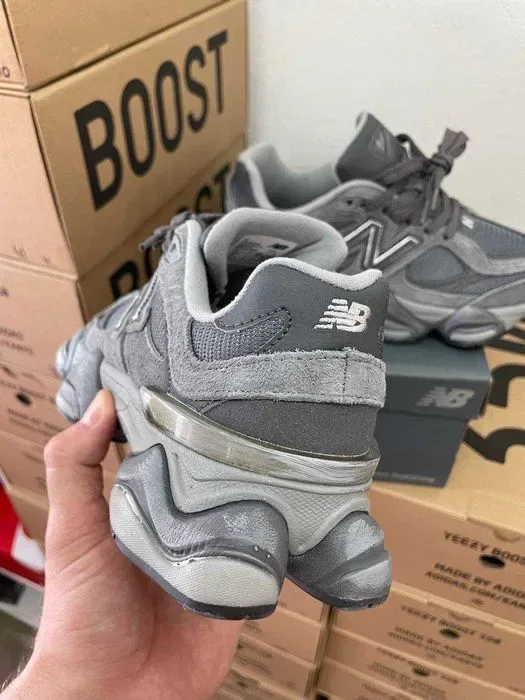 Кроссовки New Balance 9060 grey / Нью Беленс 9060 серые 37 38 39 40 41 42 43 — фото 7