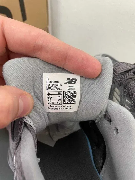 Кроссовки New Balance 9060 grey / Нью Беленс 9060 серые 37 38 39 40 41 42 43 — фото 8