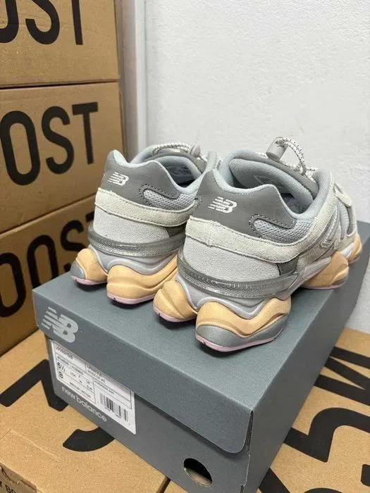 Кроссовки New Balance 9060 grey pink\Нью Беленс 9060 серые 36 37 38 39 40 — фото 3