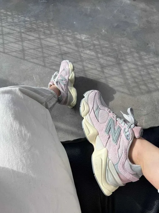 Кроссовки New Balance 9060 pink / Нью Беленс 9060 розовые 37 38 39 40 — фото 4