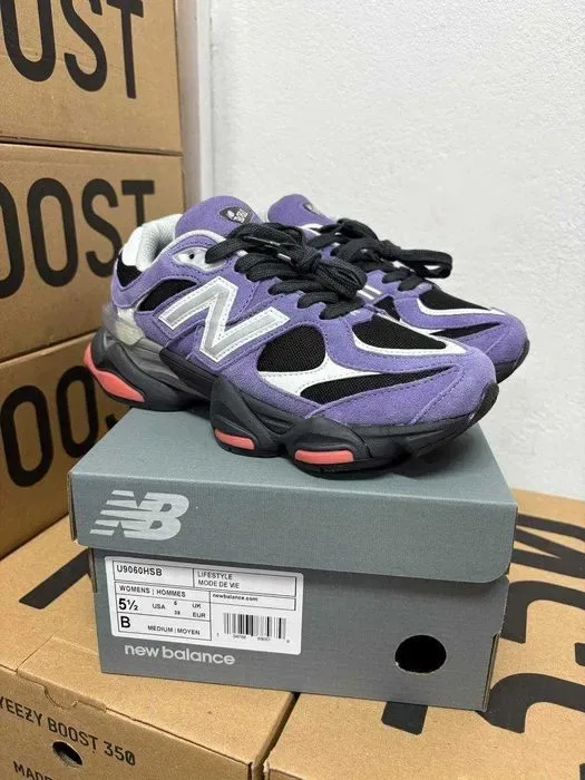 Кроссовки New Balance 9060 purple Нью Беленс 9060 фиолетовые 37 38 39 — фото 2