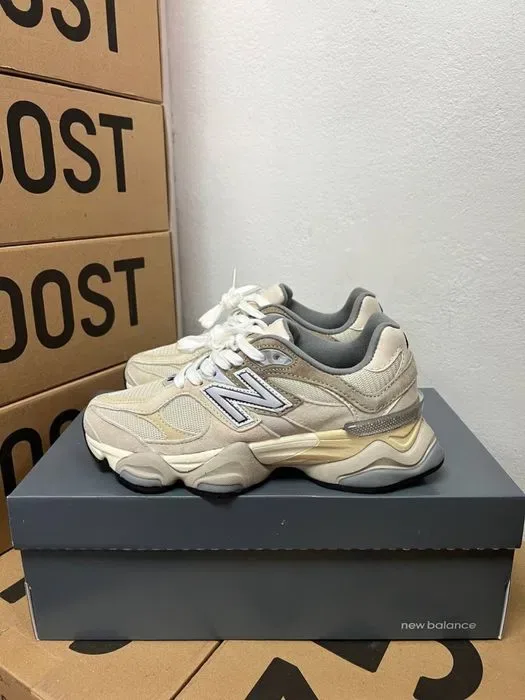 Кроссовки New Balance 9060 sea salt / Нью Беленс 9060 беж 37 38 39 40 — фото 2