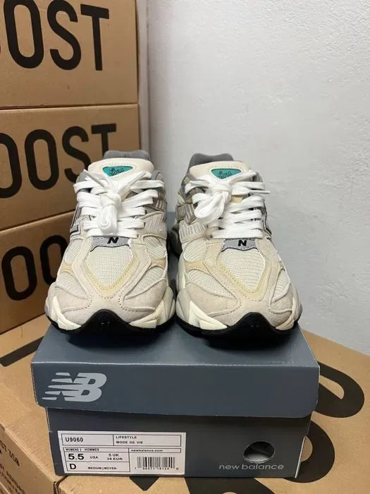 Кроссовки New Balance 9060 sea salt / Нью Беленс 9060 беж 37 38 39 40 — фото 4