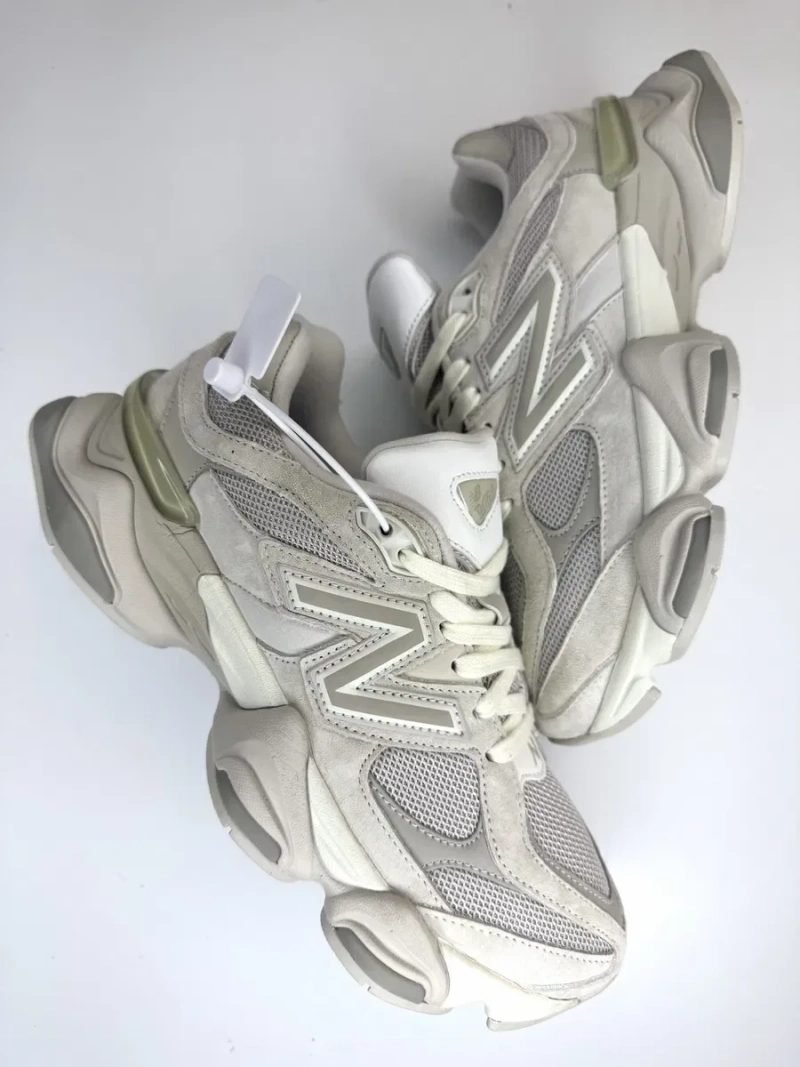 Кроссовки New Balance 9060 в светло-бежевом/cream оттенке 37 размер — фото 3