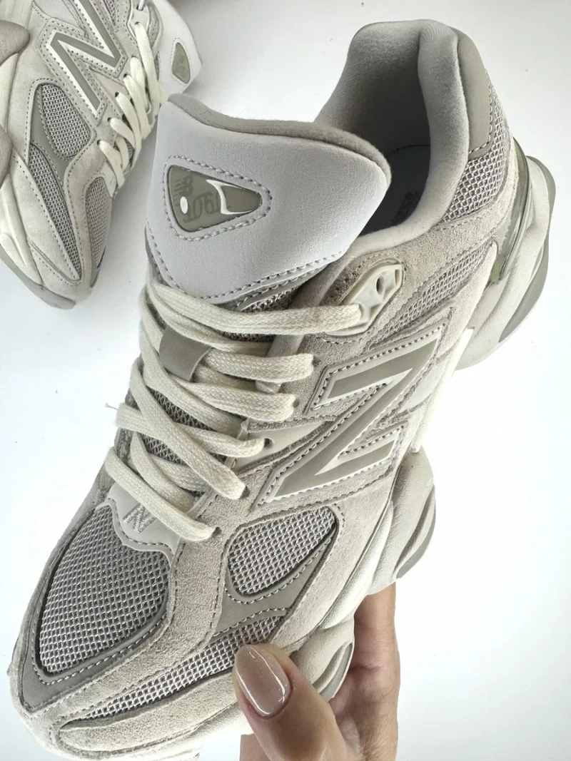 Кроссовки New Balance 9060 в светло-бежевом/cream оттенке 37 размер — фото 5