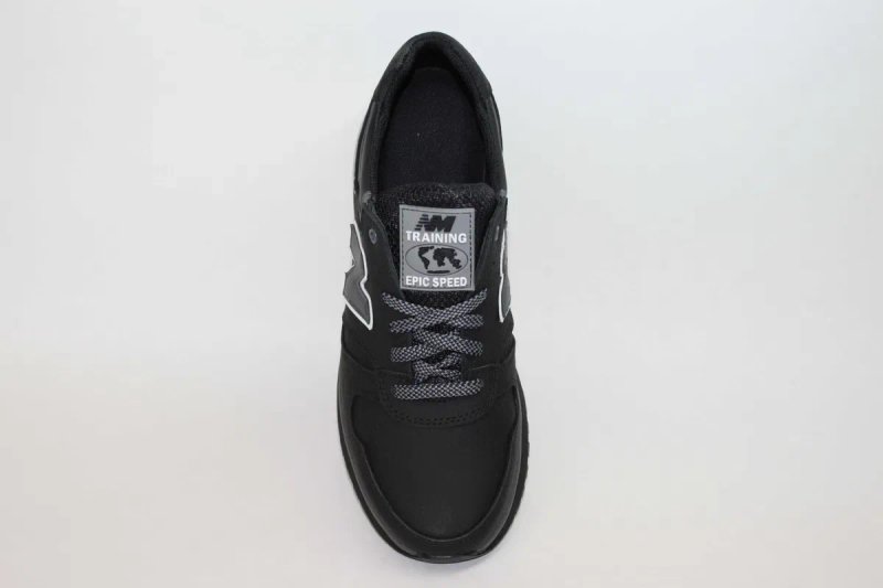 Кроссовки - туфли - кросівки New Balance кожаные (код: 12-18чер/сер) — фото 4