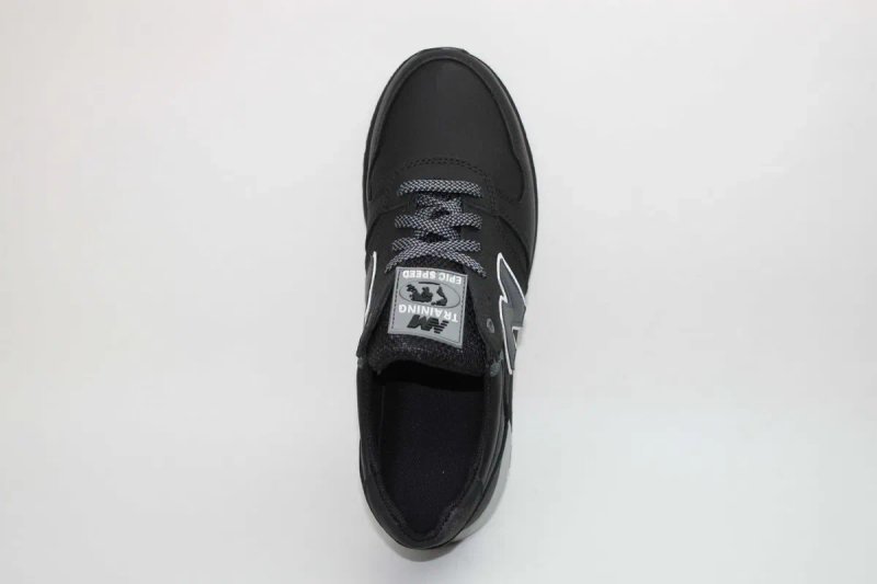 Кроссовки - туфли - кросівки New Balance кожаные (код: 12-18чер/сер) — фото 5