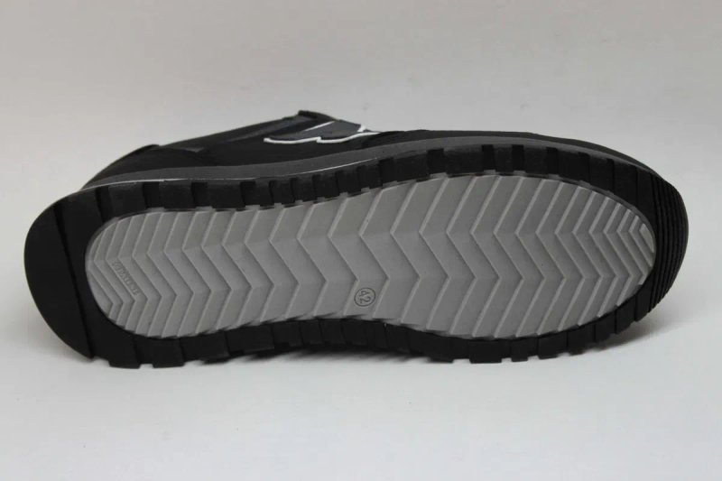 Кроссовки - туфли - кросівки New Balance кожаные (код: 12-18чер/сер) — фото 7