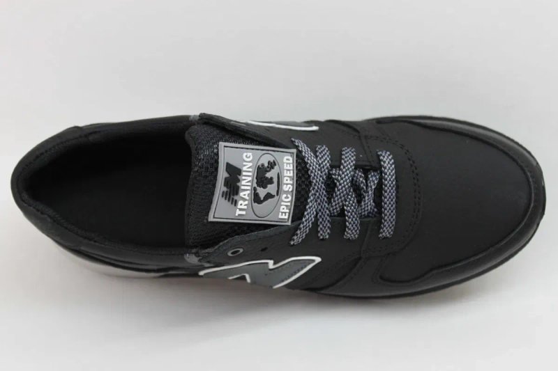 Кроссовки - туфли - кросівки New Balance кожаные (код: 12-18чер/сер) — фото 8