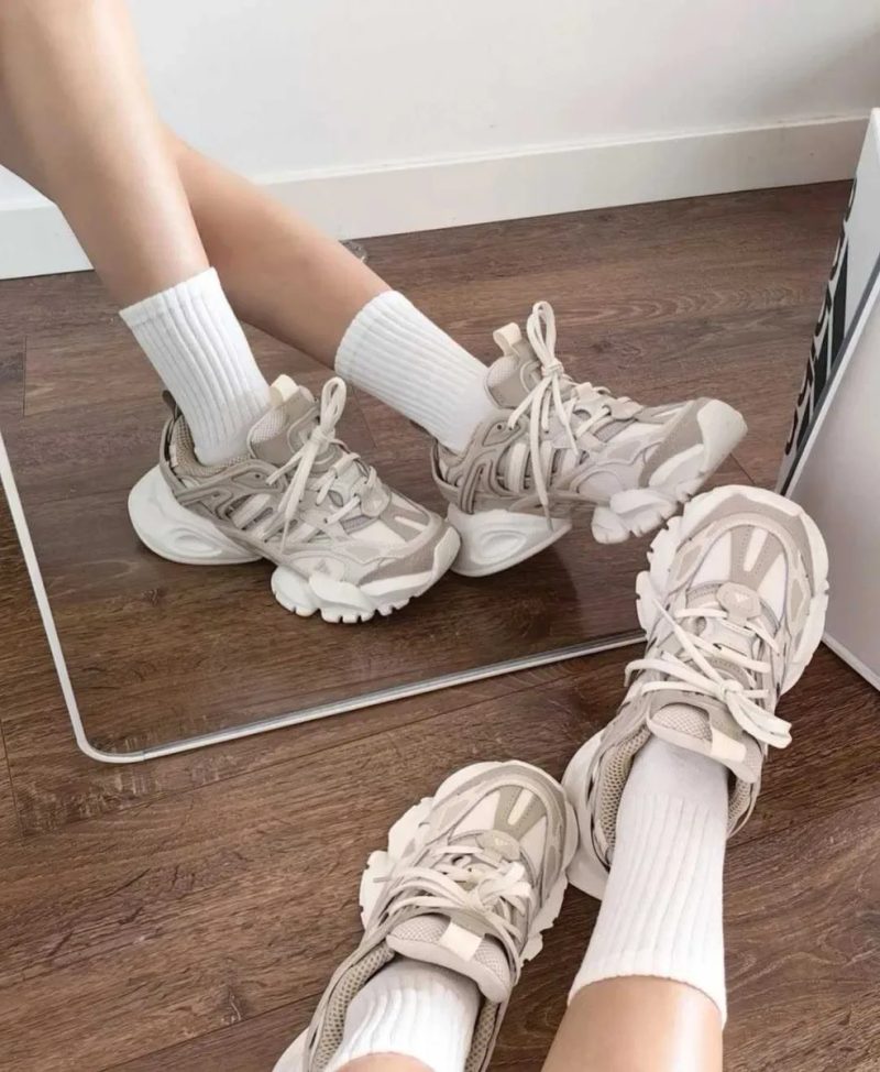 Кроссовки Женские Adidas Vento XLG Runner Deluxe Beige White/Кросівки Жіночі Венто — фото 3