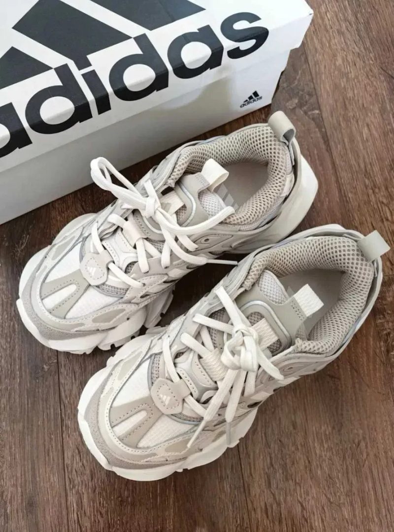 Кроссовки Женские Adidas Vento XLG Runner Deluxe Beige White/Кросівки Жіночі Венто — фото 5