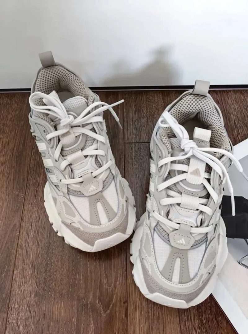 Кроссовки Женские Adidas Vento XLG Runner Deluxe Beige White/Кросівки Жіночі Венто — фото 6