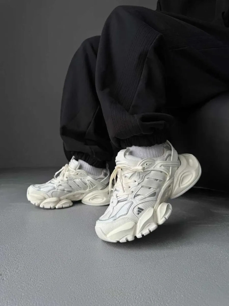 Кроссовки Женские Adidas Vento XLG Runner Deluxe White /Кросівки Жіночі Адідас Венто — фото 2