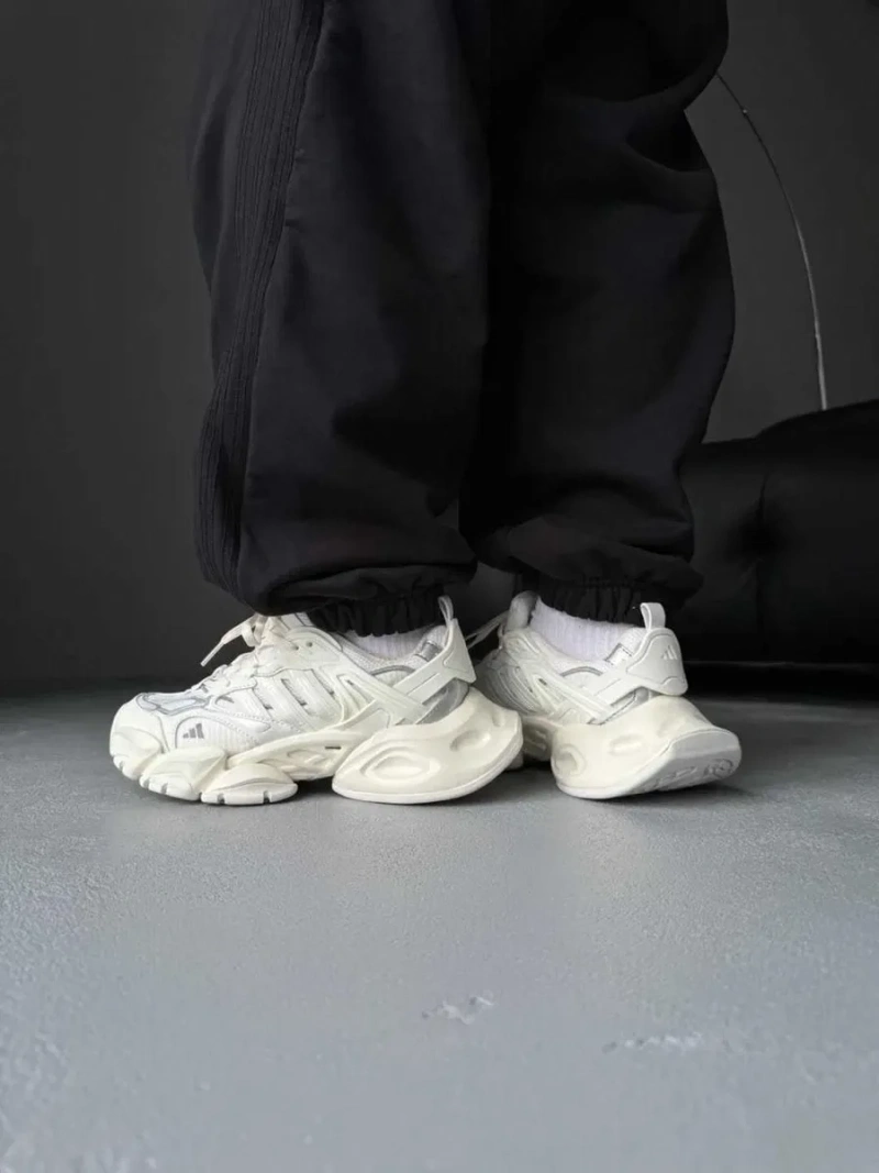 Кроссовки Женские Adidas Vento XLG Runner Deluxe White /Кросівки Жіночі Адідас Венто — фото 3