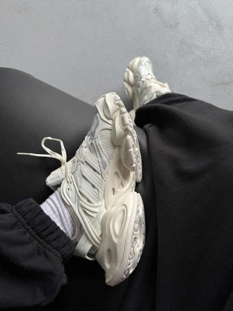 Кроссовки Женские Adidas Vento XLG Runner Deluxe White /Кросівки Жіночі Адідас Венто — фото 4