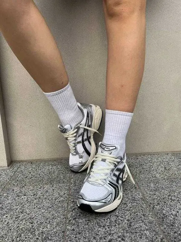 Кроссовки Женские Asics Gel-Kayano14 White Black/Жіночі Кросівки Асікс — фото 3