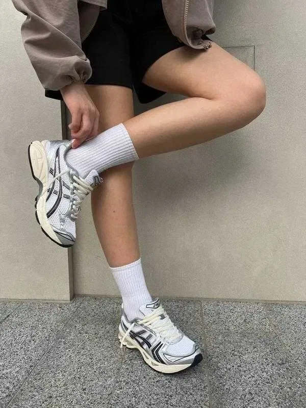 Кроссовки Женские Asics Gel-Kayano14 White Black/Жіночі Кросівки Асікс — фото 5