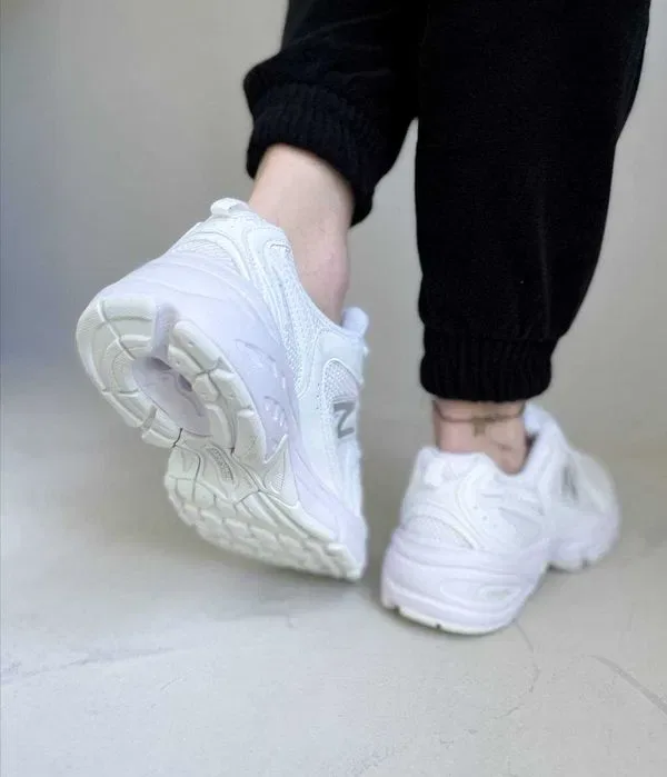 Кроссовки Женские New Balance 530 Triple White /Кросівки NB 530 Full White /Жіночі Нью Беланс White — фото 7