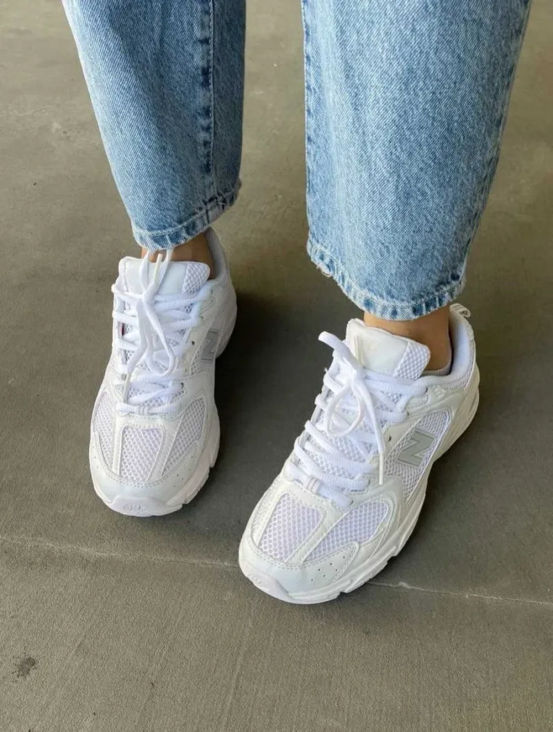 Кроссовки Женские New Balance 530 Triple White /Кросівки NB 530 Full White /Жіночі Нью Беланс White — фото 8
