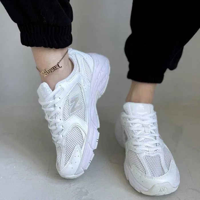 Кроссовки Женские New Balance 530 Triple White /Кросівки NB 530 Full White /Жіночі Нью Беланс White — фото 8