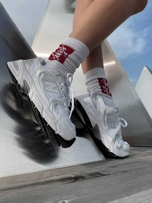 Кроссовки Женские New Balance 530 White Silver/Жіночі Кросівки Нью Беланс/NB 530 — фото 2