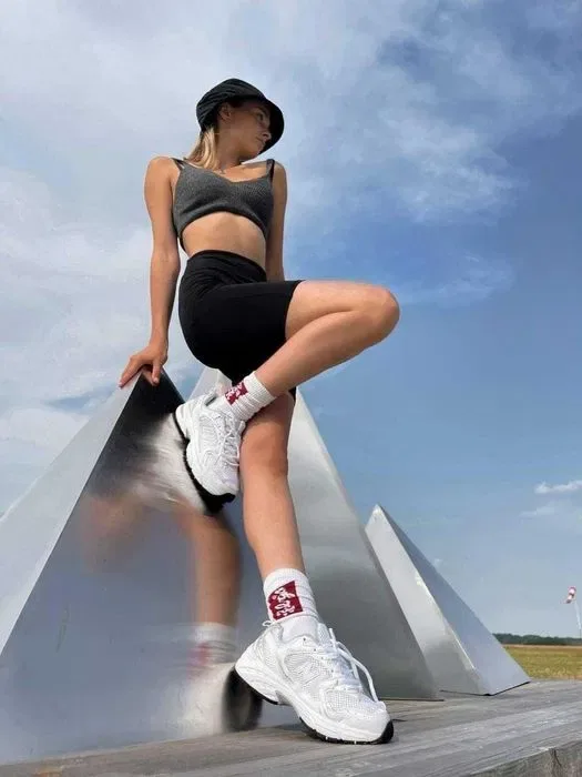 Кроссовки Женские New Balance 530 White Silver/Жіночі Кросівки Нью Беланс/NB 530 — фото 6