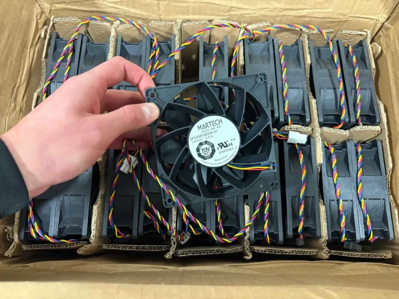Кулер Martech - Asic Antminer L9, S21, T21, L9, S19k Pro, KS5.Оригінал — фото 6