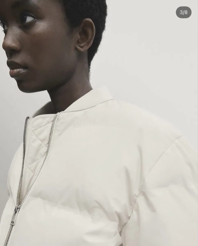 Куртка бомбер Massimo Dutti m — фото 3