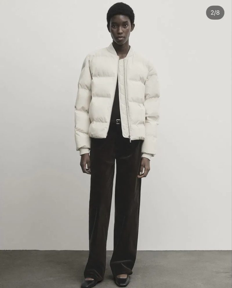 Куртка бомбер Massimo Dutti m — фото 4