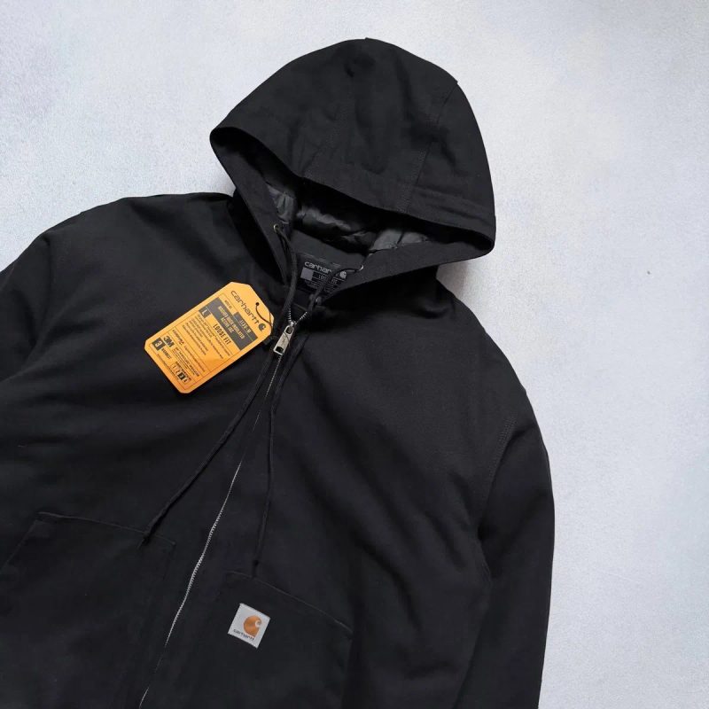 Куртка Carhartt WIP Detroit OG Active J130-M Black Кархарт — фото 2